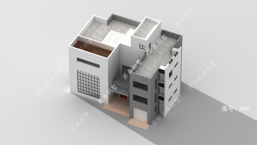 农村|带车库的现代别墅设计,居住舒适,适合农村自建。