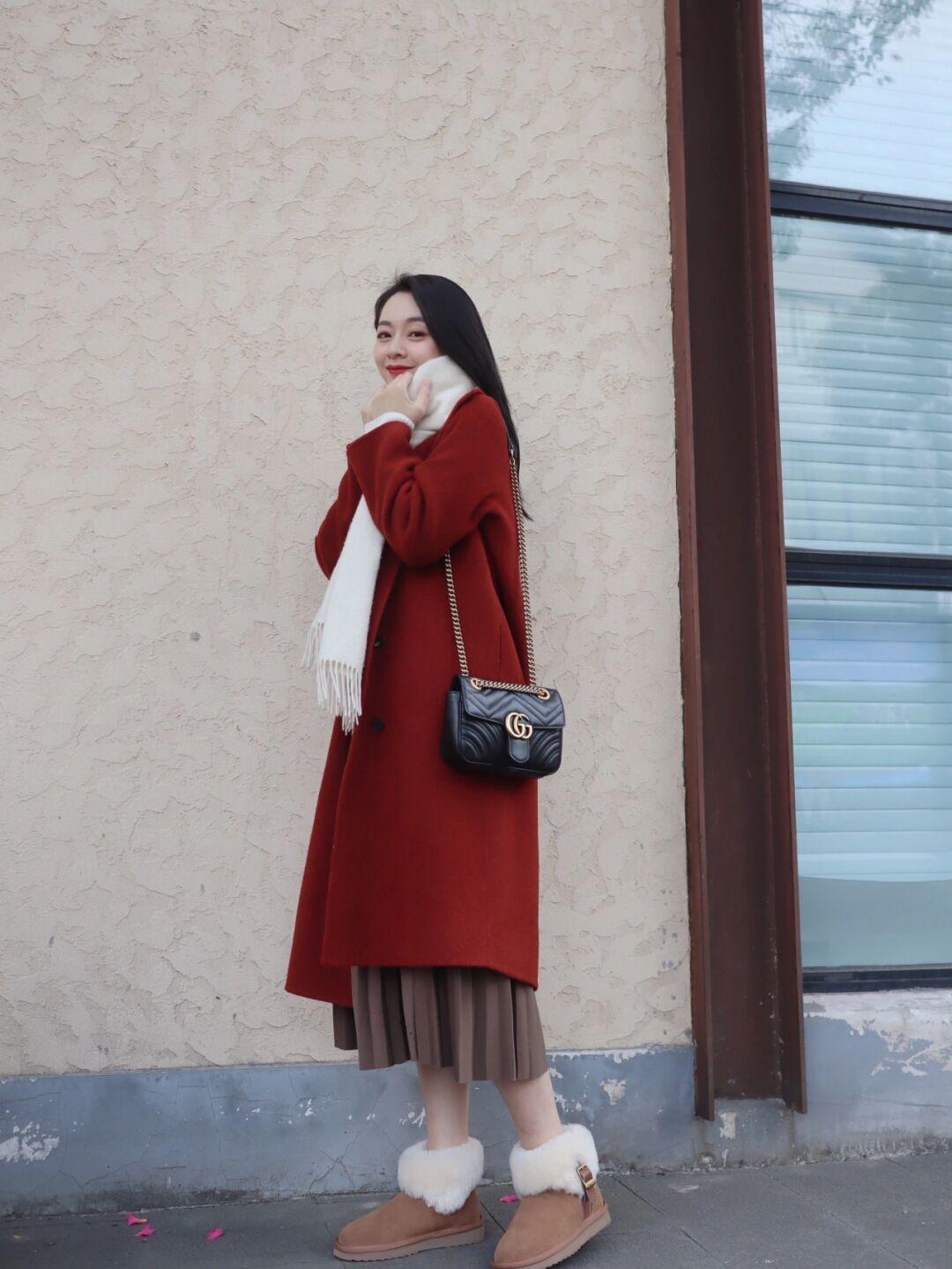 博主 羽绒服太显胖了,快来试试这些“大衣”,温柔保暖又有格调