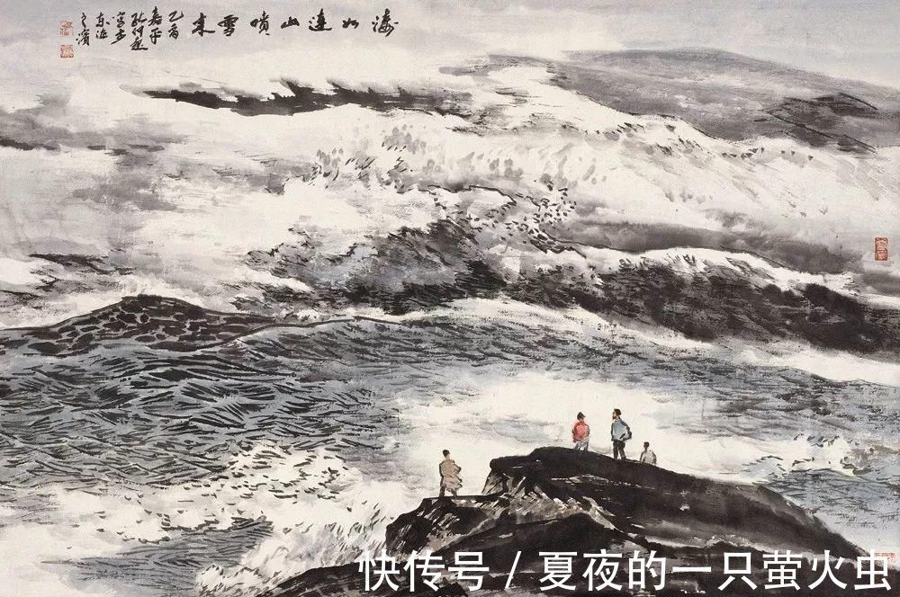 浙江潮|胸有万水千山，自然云生水起——孔仲起山水画欣赏