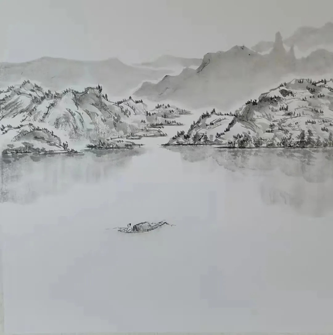 蔡玲!《书画南北方》一一《写意生活艺术组合》迎春中国画小品展