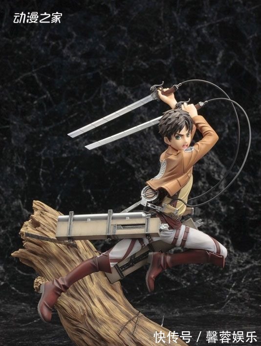 手办|寿屋《进击的巨人》艾伦·耶格尔18比例重制版手办