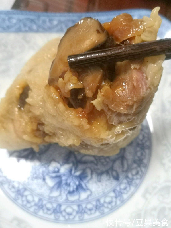 香菇|潮汕鲜肉粽（简版）下饭界大哥大！看一眼就被馋哭