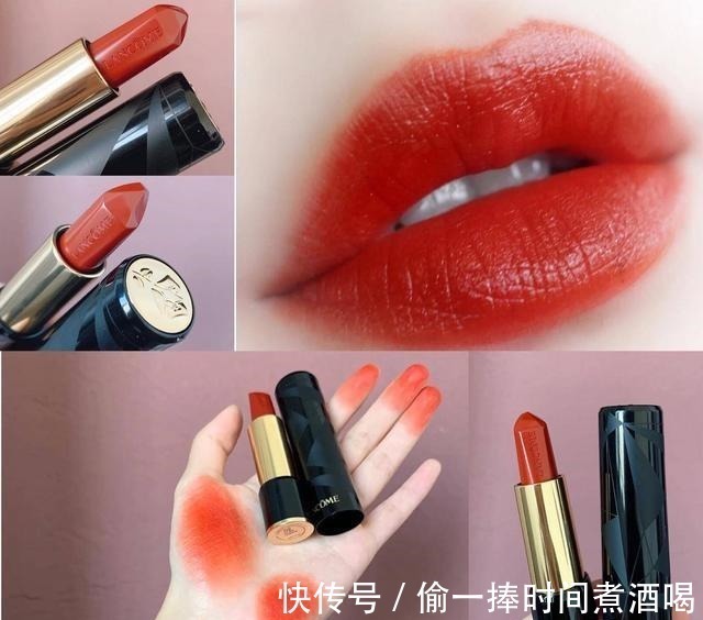 滋润版 最值得入手的兰蔻新款口红!铁锈红复古霸气,奶茶色温柔气质!