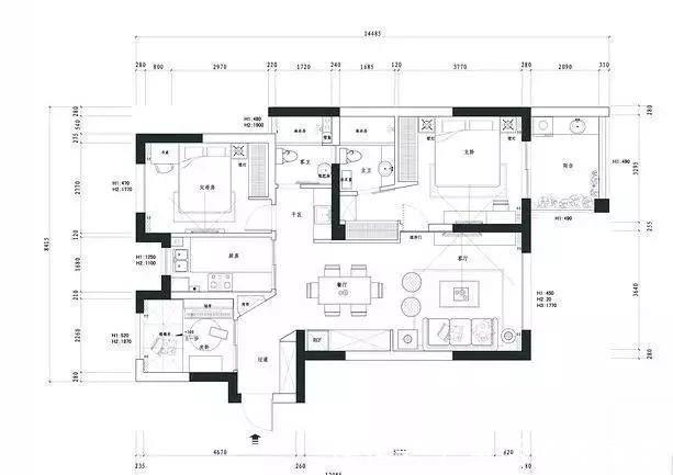 客厅|老婆坚持全屋简美风，完工后温馨又耐看，尤其客厅最喜欢，晒晒！