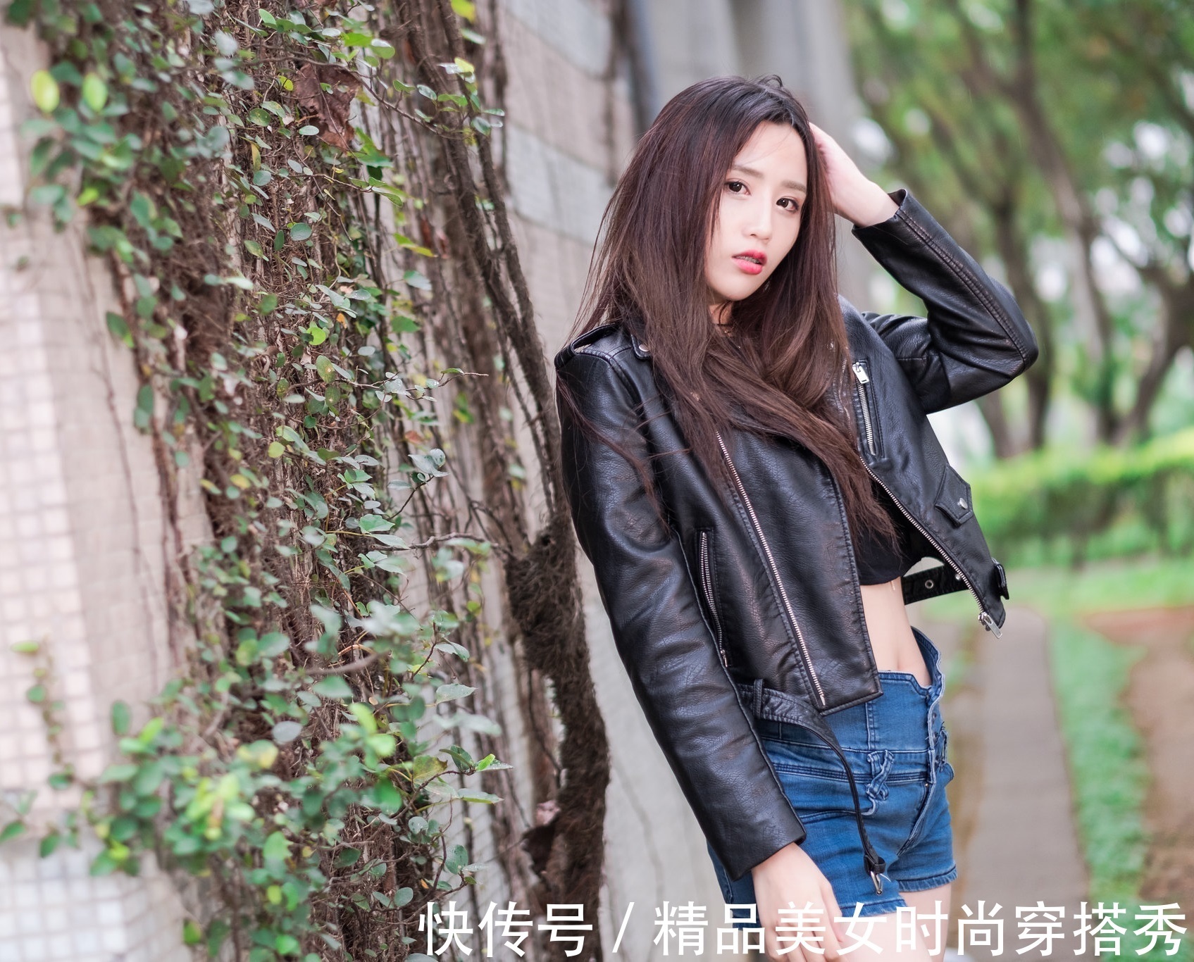 有型|皮衣的帅气有型给人一种不一样的穿搭体验