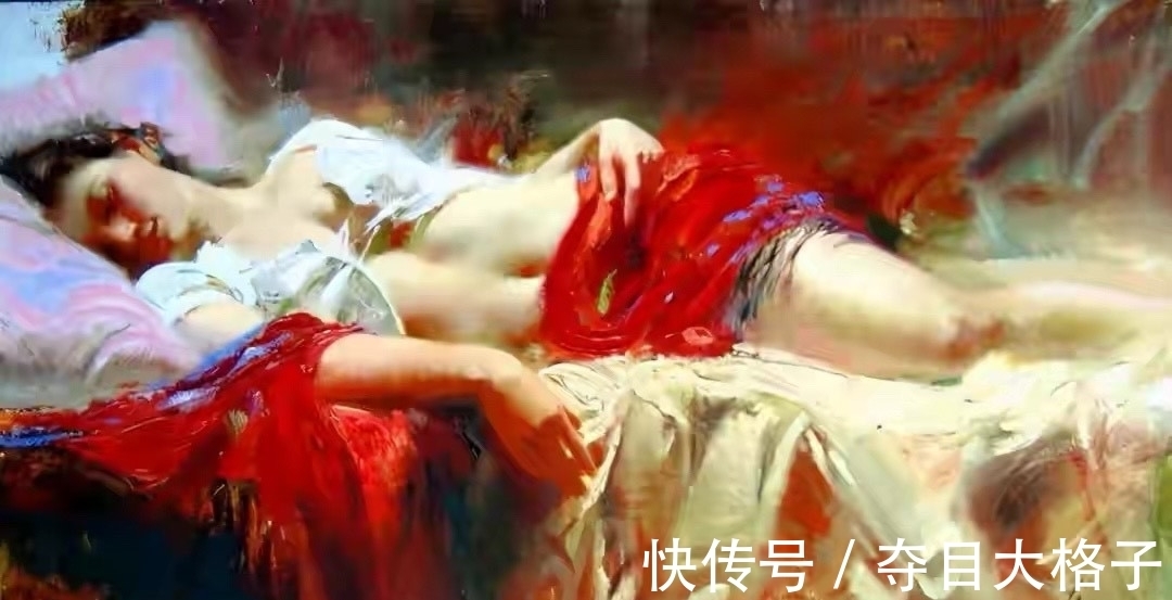 构图|人体油画是最为精妙的创作，女性的柔美温润表达的充满着灵性！