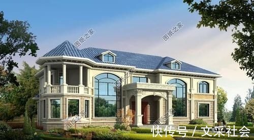 户型|五开间二层自建房布局图,看了谁还在城里买房啊