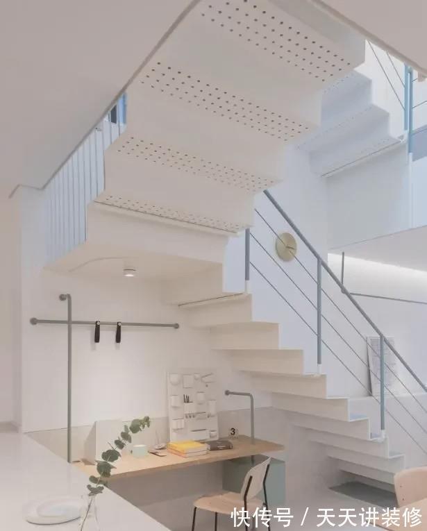 楼梯|邻居家的楼梯只做一半，完工居然多出一个储物间，佩服佩服！