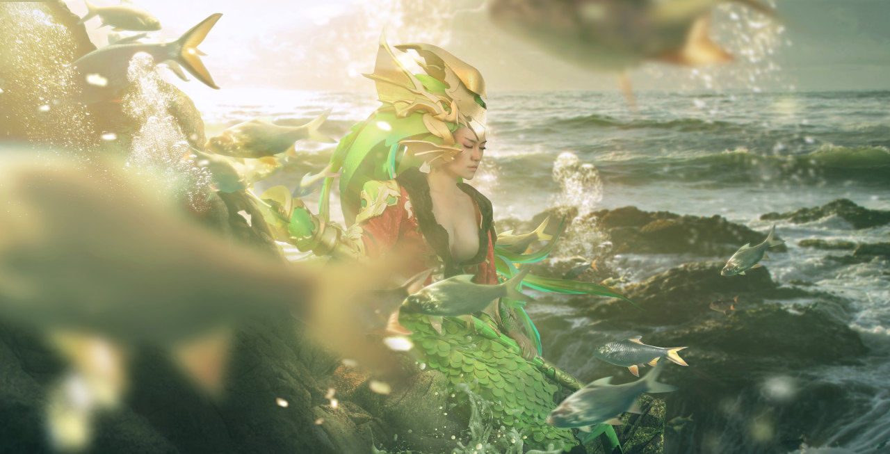 英雄联盟·贵人列传系列·娜美cosplay