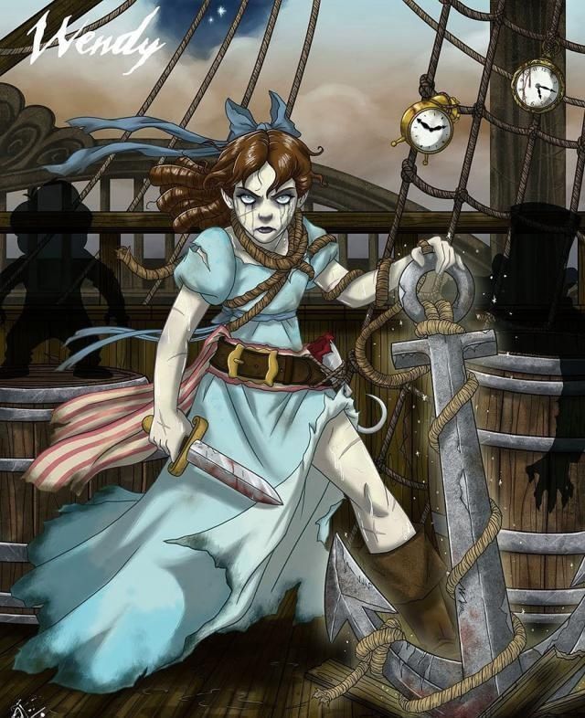 白雪公主#迪士尼公主变成恐怖“怪物”,丧尸让人害怕,吸血鬼画风妖娆