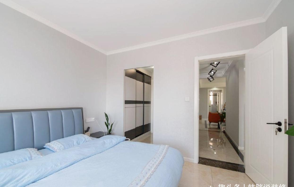 衣柜|128㎡四居室，主卫走廊装满衣柜，秒变步入式衣帽间，仪式感满满