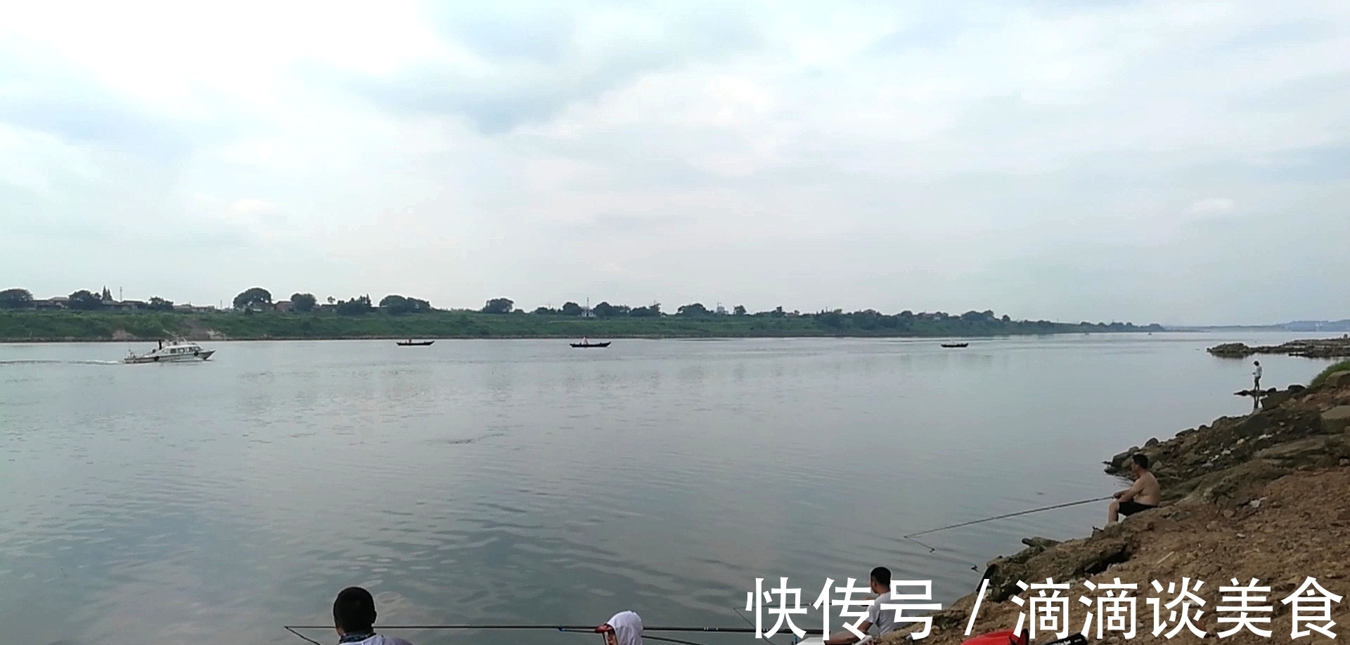 严管|一堆人在湘江边钓鱼,株洲禁渔执法船“视而不见”?