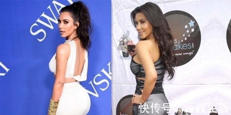 卡戴珊|17年前的卡戴珊,对比现在的她,体重增加三十斤,身材变化很大