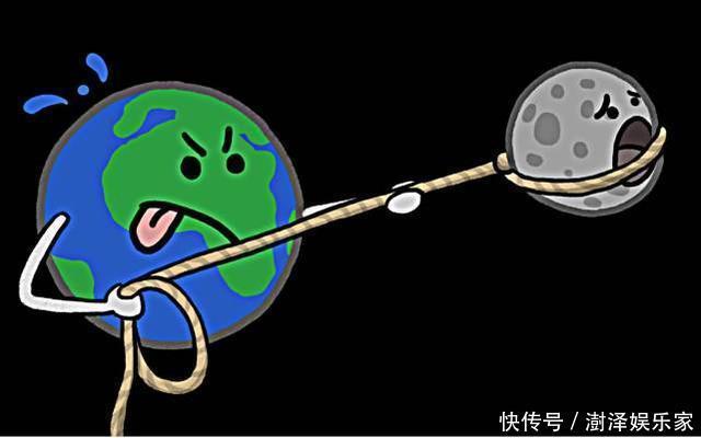 为什么月球始终一面对着地球？美国科学家：曾有巨大金属撞击月球