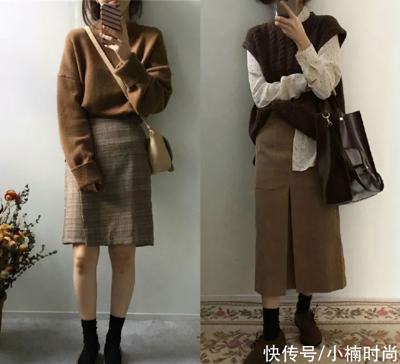 个子高矮不是问题！12套秋冬气质可爱的女生日常搭配推荐