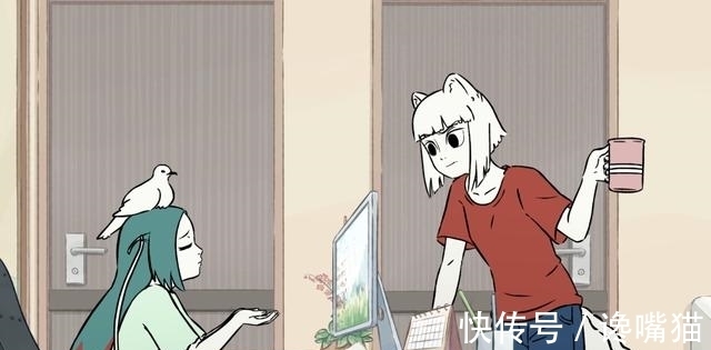 风筝|非人哉:红孩儿与哪吒嚯嚯风筝大赛,精卫医治颈椎病丢掉丈夫海燕