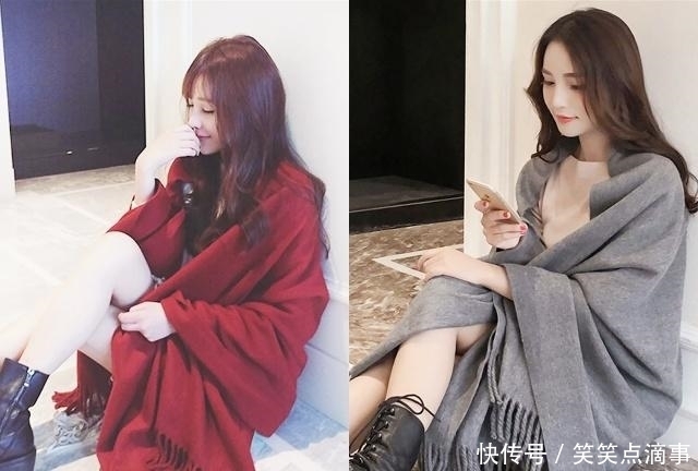 冬季最美的围巾系法,学会了让你一整个冬天都美!