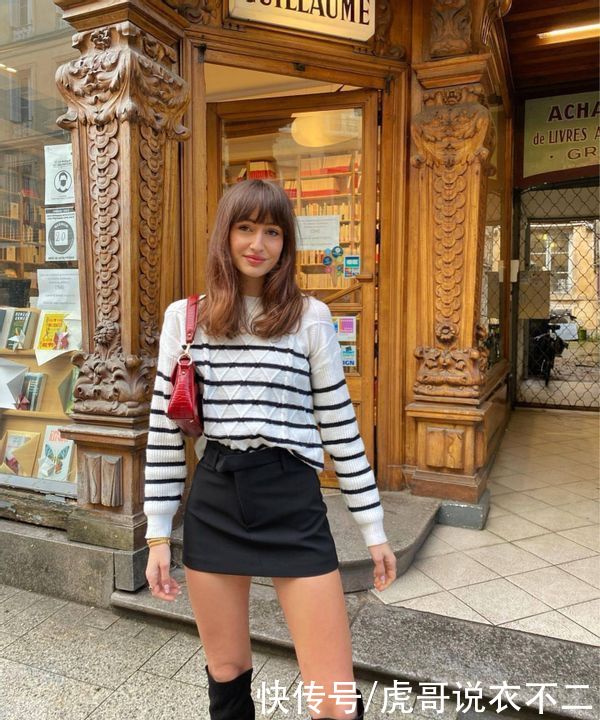 法国博主的穿搭好惊艳，高级又性感，“配色”时髦太适合春季了