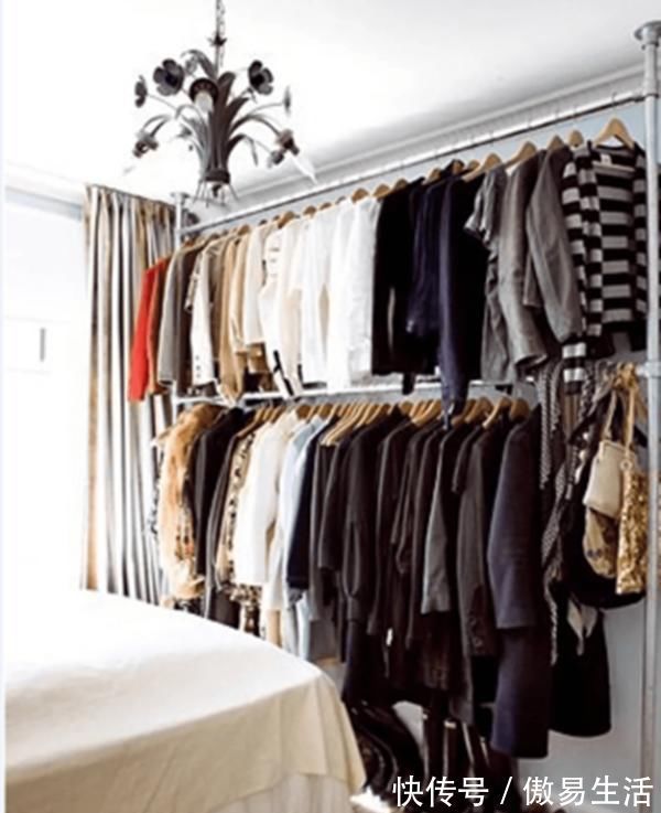 收纳|家里没有衣橱用这7个方法，收纳井井有条，一点也不输日本主妇