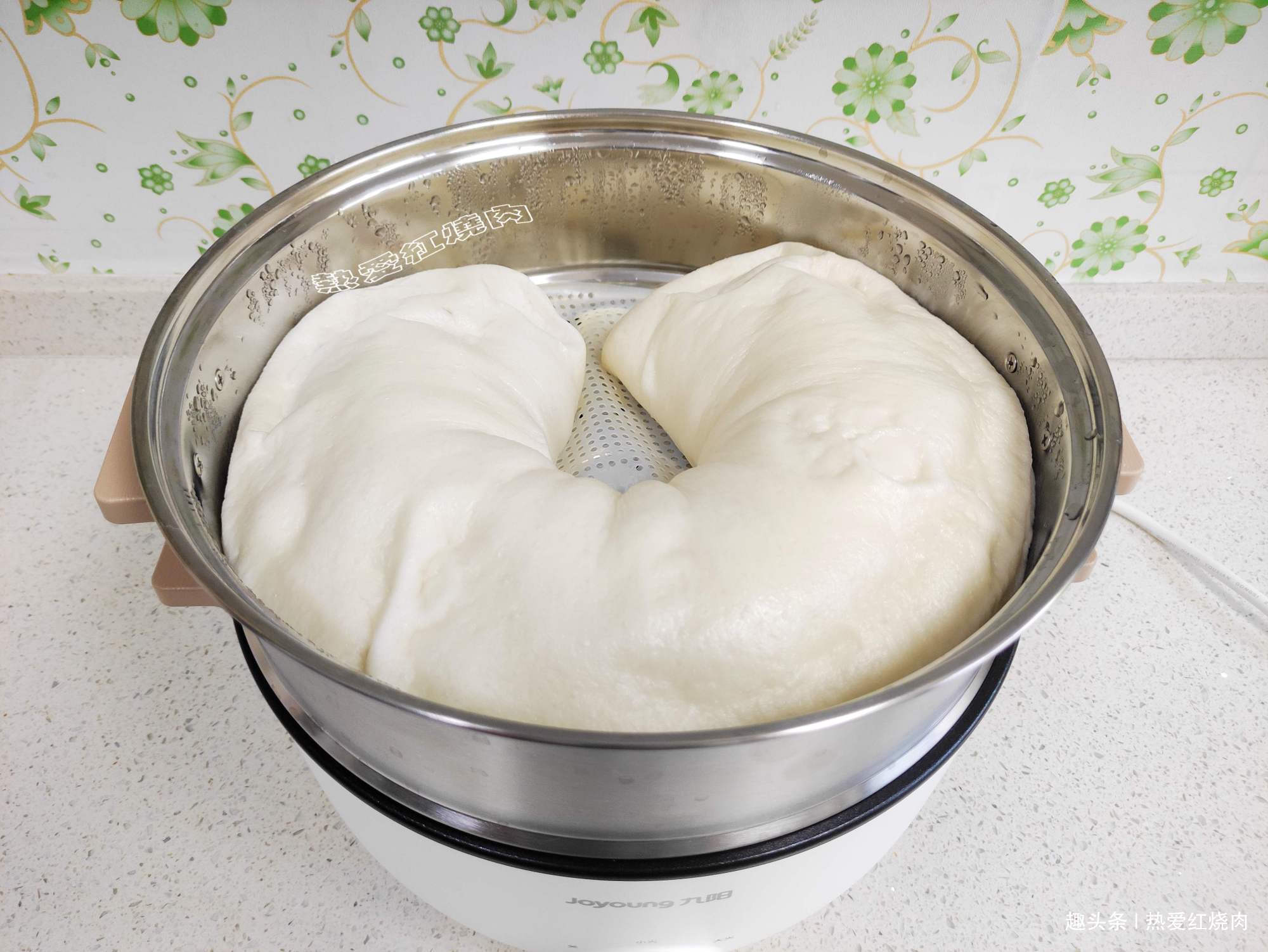 肉馅儿|包子总是捏不好,干脆放弃改做它吧!一准又白又胖又暄腾还格外香