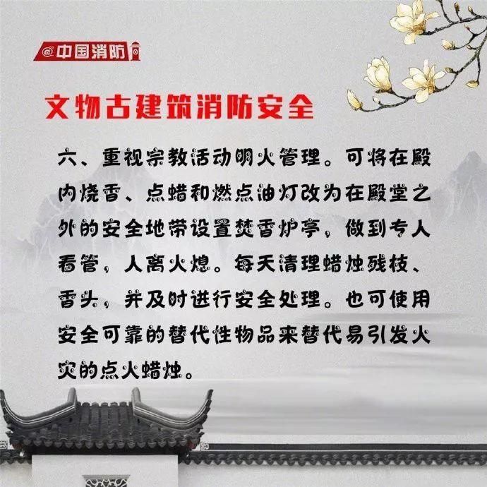  文物|微课堂丨文物古建筑防火攻略