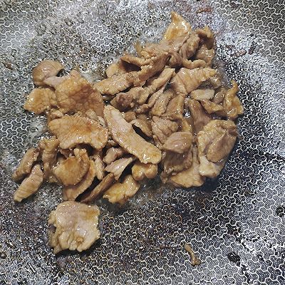 油豆腐青椒炒肉片