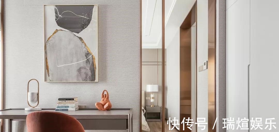 u形|206平轻奢大宅,一进屋就被吸引了每寸空间都散发着优雅气息