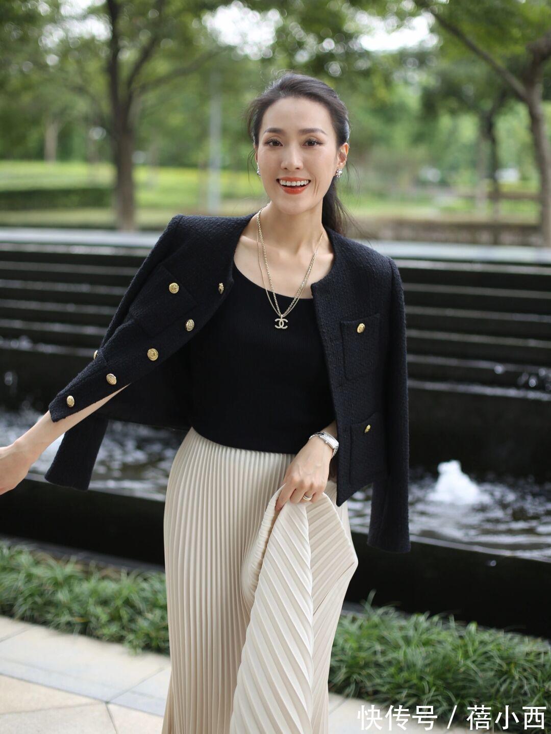 香风 入春后衣服不用多,用小香风外套打造好气质,这些搭配真值得借鉴