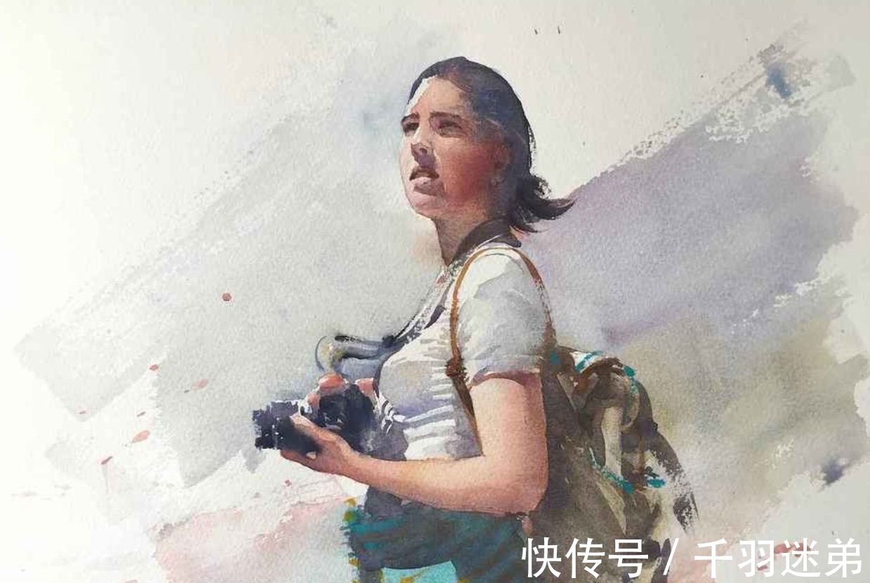 技艺!震撼,让人由衷赞叹的水彩技艺——尤德斯五彩斑斓的光色世界