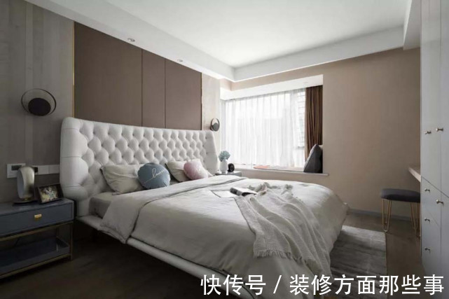 空间|110平简约轻奢风三居室,大胆采用黄色高级感扑面而来