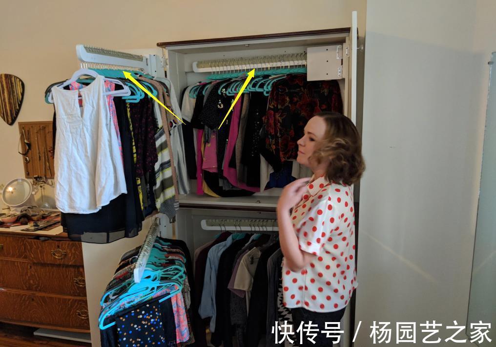 衣柜|柜子打得再多，不实用也是白搭，借“神器”改一个地方，收纳满分