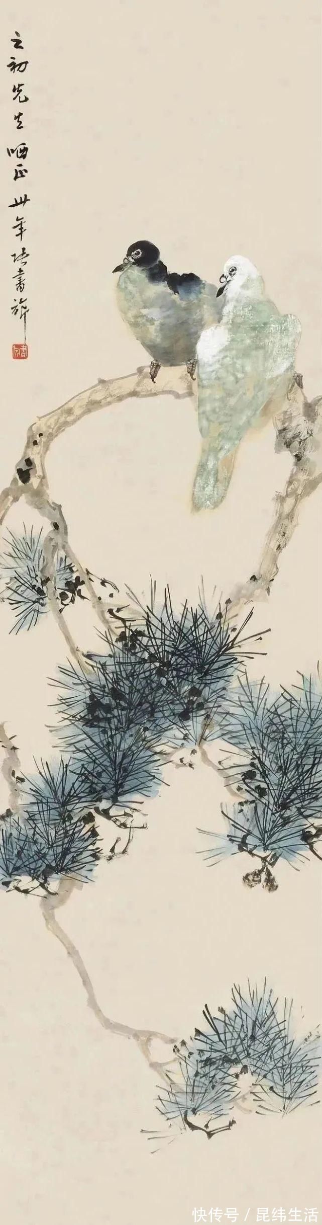 美国总统!他绘画深得高剑父先生的真传,尤其重写生,画作被美国总统收藏