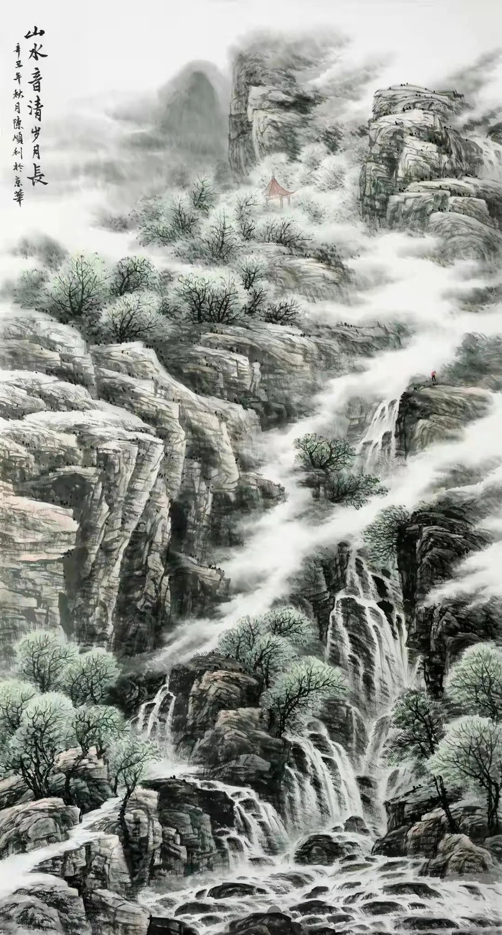 画家!丹青追梦 水墨本色-陈顺利山水画新作展