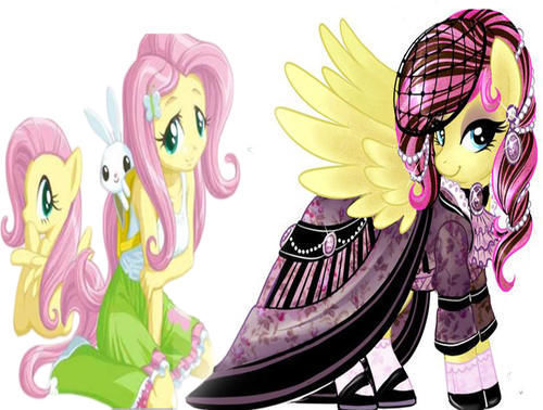 时尚女孩|小马宝莉:当小马披上异域风的华服,紫悦很梦幻,碧琪颇具古典美