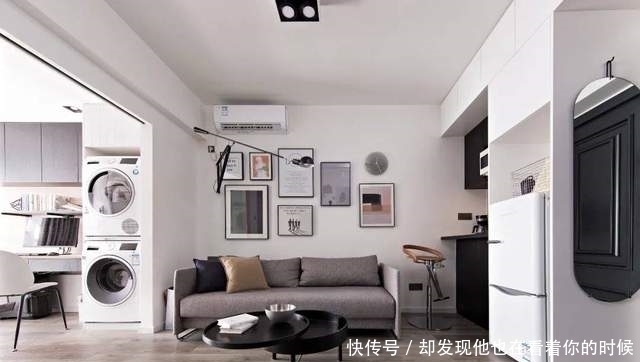 收纳|女孩的45㎡公寓:现代简约风优雅有格调,一人住十分满足,真美!