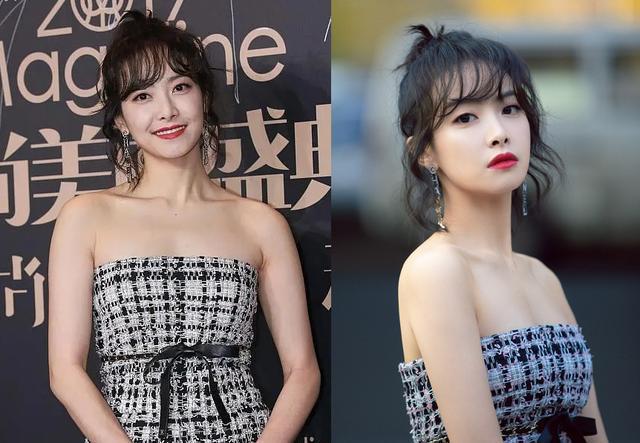 上海只有6度,女星却无惧寒冷斗艳,PS前后