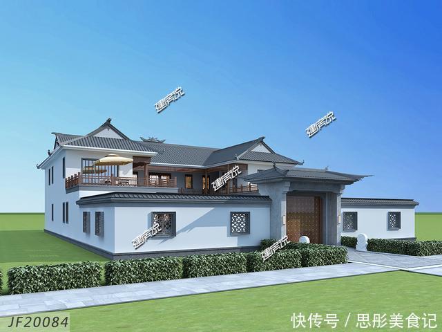 豪宅|四合院别墅才是中国真正的豪宅，庭院实景图，美呆了