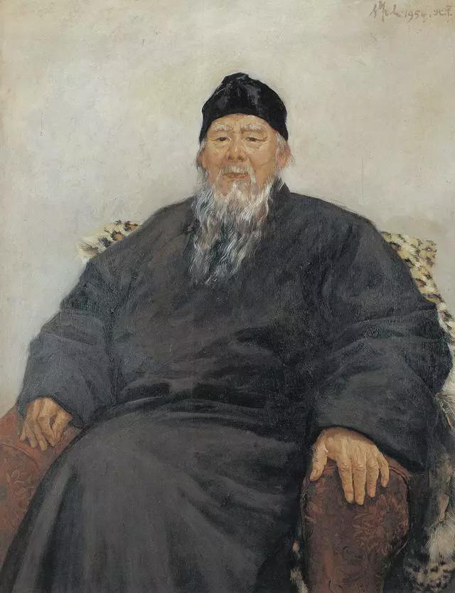 画稿!吴作人吴老先生画稿