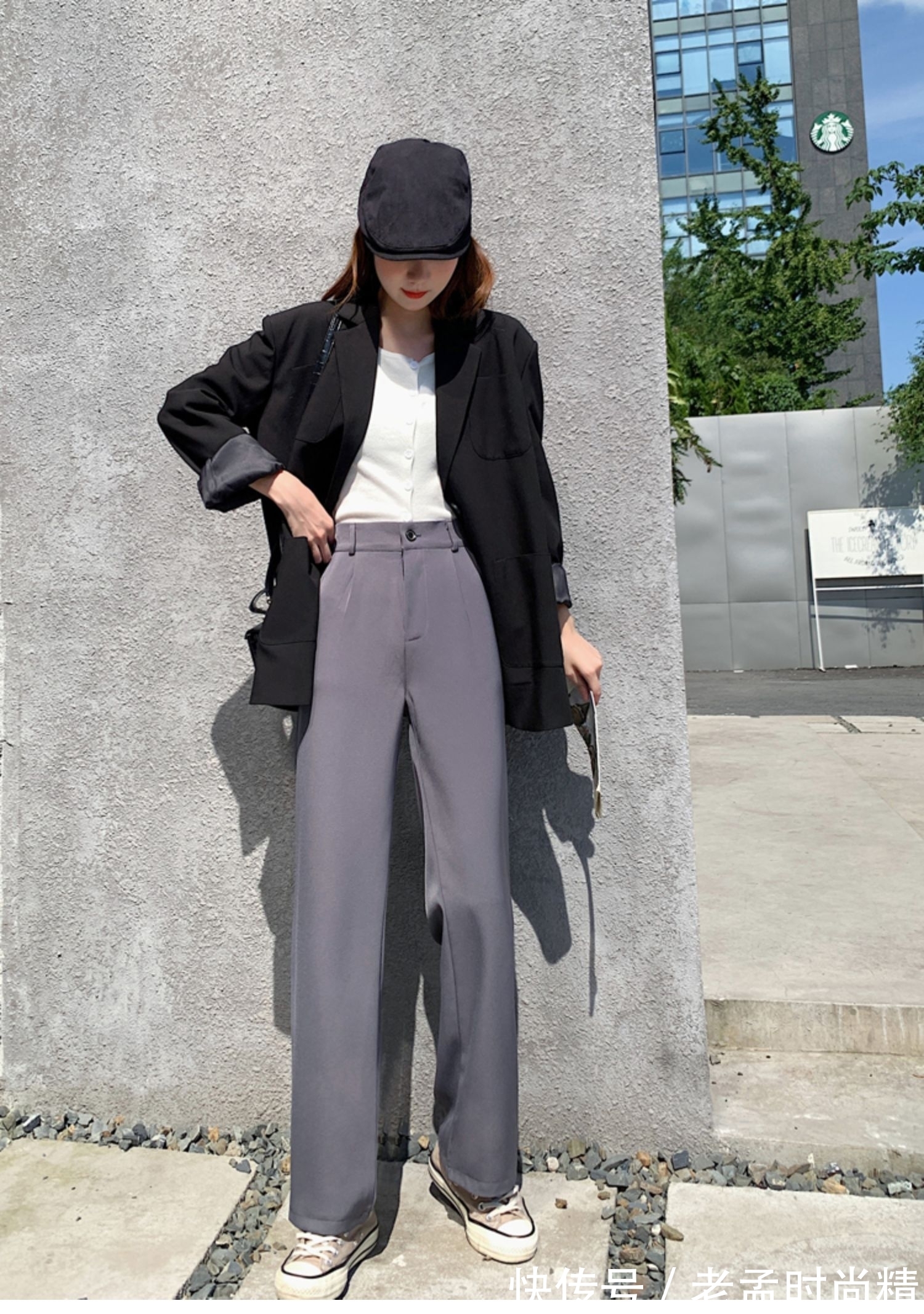 小脚裤|初秋季节,微胖女生穿搭的6个通用服装单品