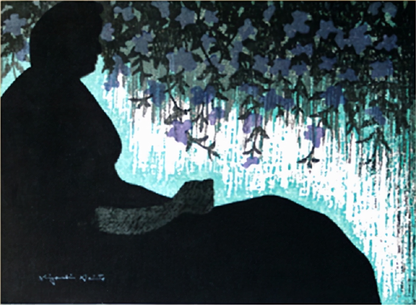 近代@日本近代版画大师斋藤清人物系列版画作品