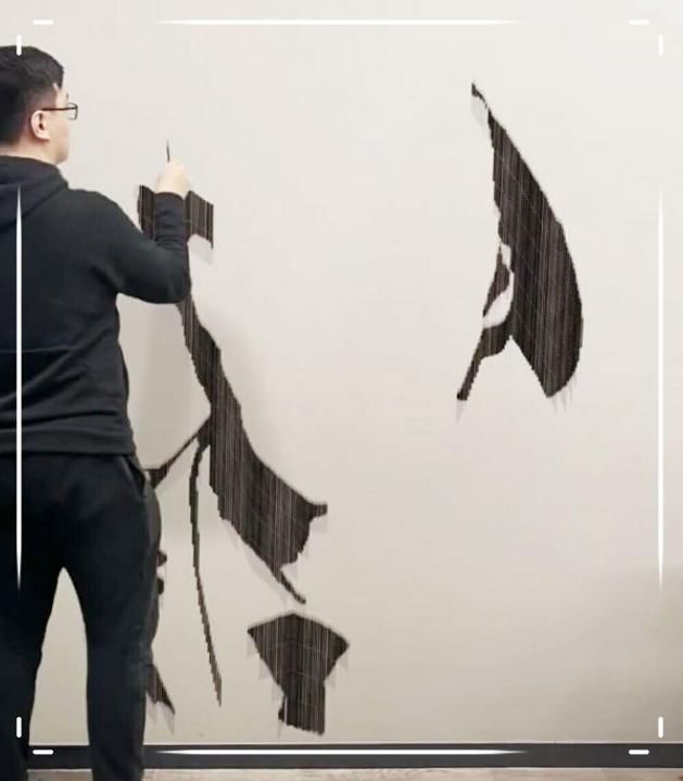 笔芯&美术生用笔芯作画,开始别浪费笔芯了,最后出价钱吧