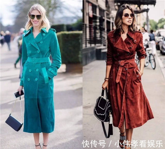 晴空 今秋最流行的4种颜色,我都总结在这里了,买风衣前不妨先看一看