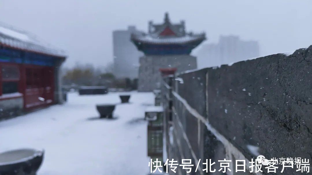 白塔寺|?今天京城这些地方的雪景，独一份！随便一处都是打卡点——