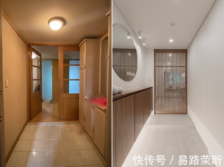 客餐厅|这是一套有30年历史的老公寓了,将空间布局重做调整与规划,打造出三室三厅的格局。