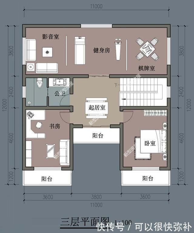 占地面积|10套中式别墅图纸分享,多少人梦寐以求的家,最后两套造价超百万