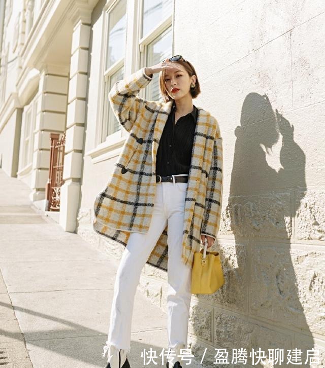 厚毛衣+裙子,毛衣+裤子,冬天就该这么穿,洋气炸了!