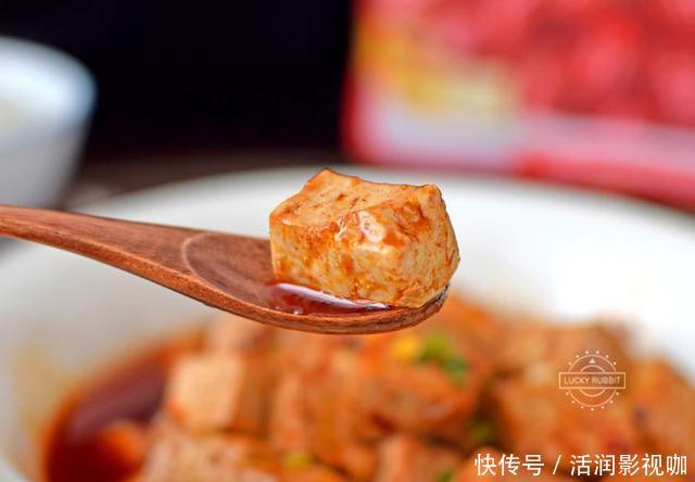 麻辣豆腐|豆腐这么做太下饭了,口感爽滑,香辣过瘾,米饭做少了不够吃