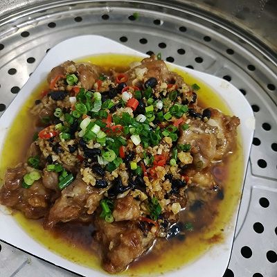 豉汁蒜香蒸排骨