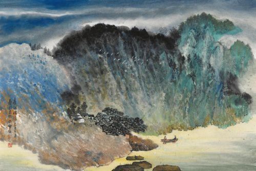 澳中@纵情丹青 挥洒诗意——著名书画家蔡云飞先生作品赏析