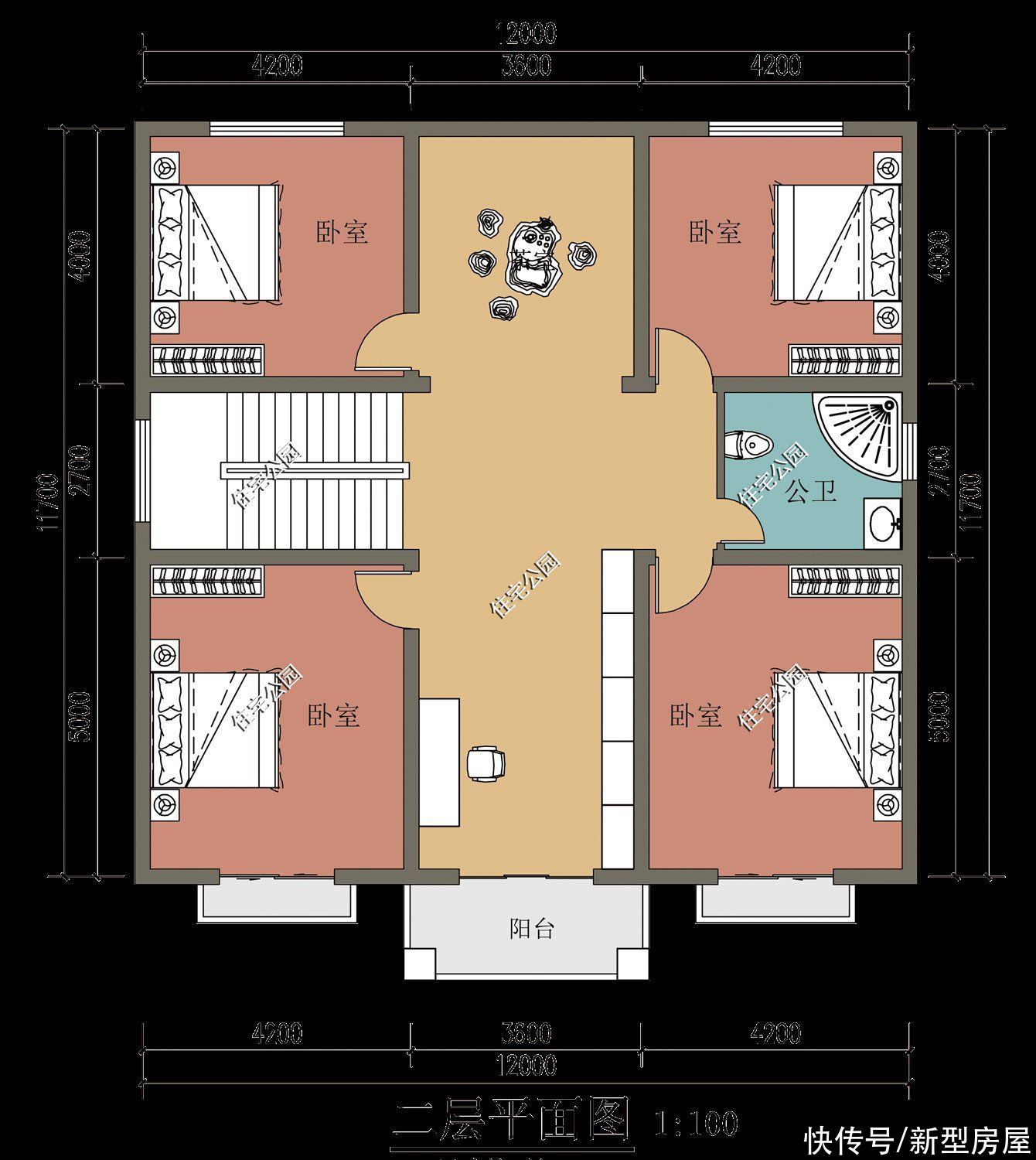 层高|宅基地小怎么办?学着这样建小巧还精致,关键造价还不高